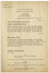 Moe Howard's 30pp. Script Dated April 1936 for The Three Stooges Film ''A Pain in the Pullman'' -- With Annotation in Moe's Hand -- Very Good Condition